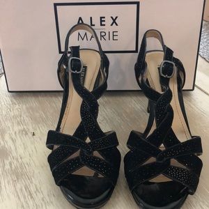 Alex Marie Black Heels